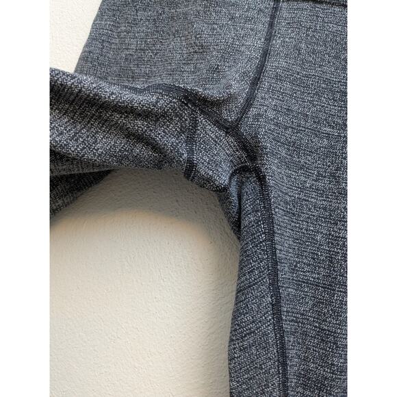 Lululemon Still Mind Tight 28" Interlink Women's Ice Grey Black Size 4 - Picture 7 of 16
